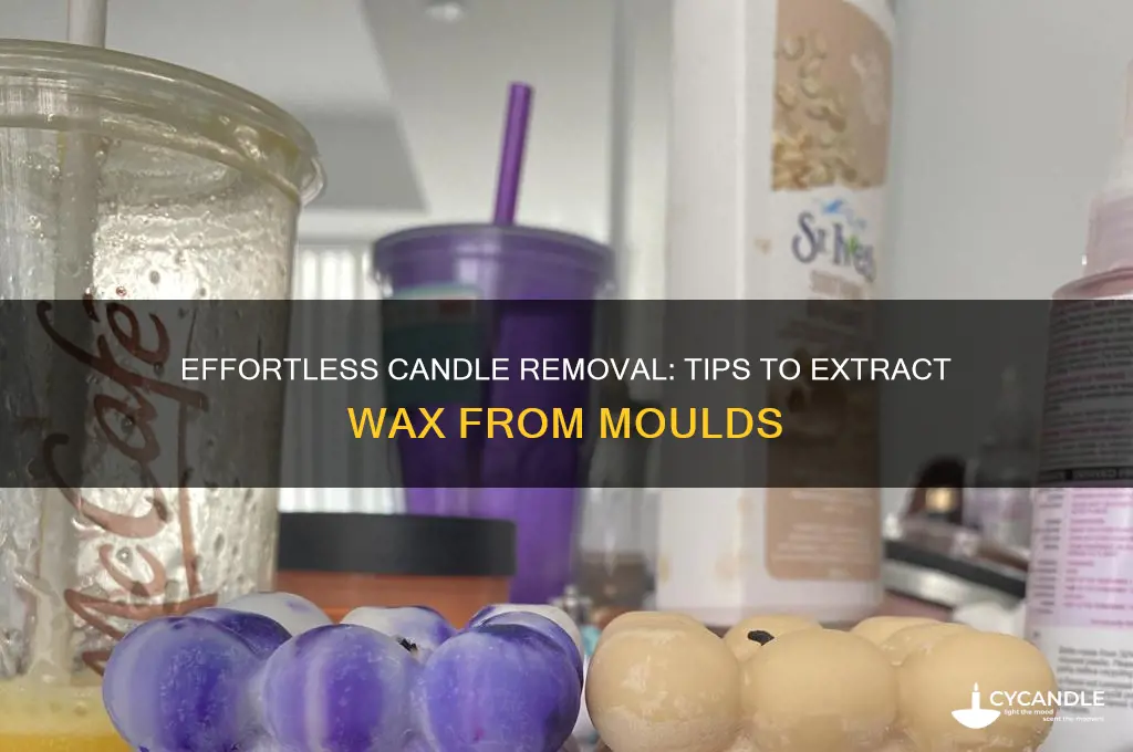 how to get candle out of mould