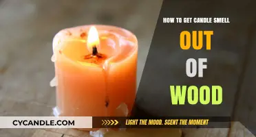 Effective Ways to Remove Candle Wax and Odor from Wood Surfaces