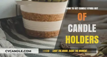 Easy Tricks to Remove Candle Stubs from Holders Effortlessly