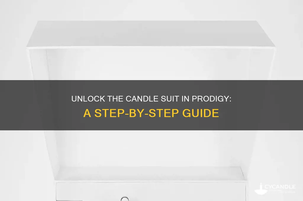 how to get candle suit in prodigy