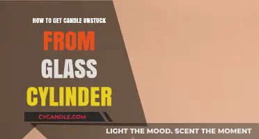 Easy Fixes: How to Get a Candle Unstuck from Glass Cylinder