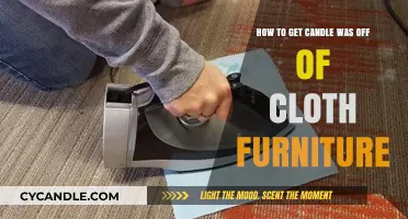 Effective Methods to Remove Candle Wax from Cloth Furniture