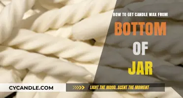 Effortless Ways to Salvage Candle Wax Stuck at Jar Bottoms