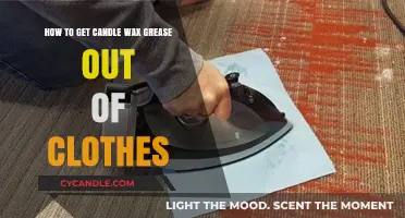 Effective Ways to Remove Candle Wax Grease from Clothes Easily