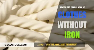 Easy Wax Removal: Clean Candle Wax from Clothes Without an Iron