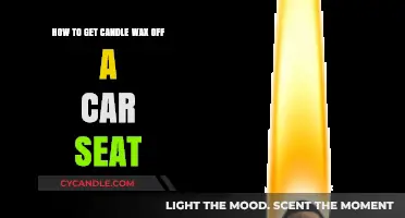 Effective Tips to Remove Candle Wax from Car Seats Easily