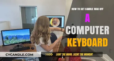 Quick Fixes: Removing Candle Wax from Your Computer Keyboard Safely