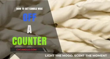 Quick Tips for Removing Candle Wax from Your Countertop