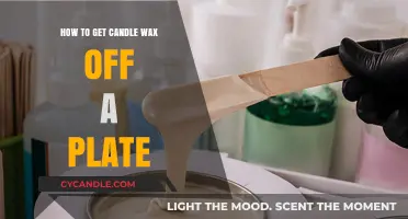 Easy Ways to Remove Candle Wax from Plates Without Damage