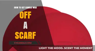 Effective Methods to Remove Candle Wax from Your Scarf Easily
