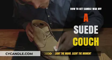 Effective Methods to Remove Candle Wax from Your Suede Couch