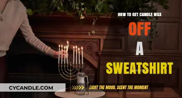 Easy Tips to Remove Candle Wax from Your Sweatshirt