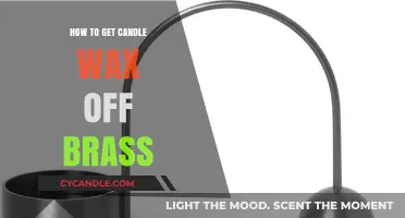 Effective Methods to Remove Candle Wax from Brass Surfaces Easily