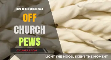 Effective Methods to Remove Candle Wax from Church Pews