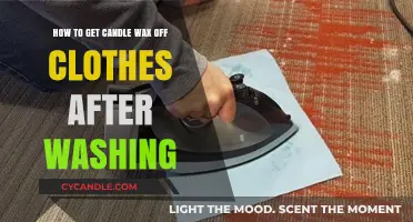 Effective Ways to Remove Candle Wax from Clothes Post-Wash