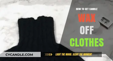 Effective Ways to Remove Candle Wax Stains from Your Clothes