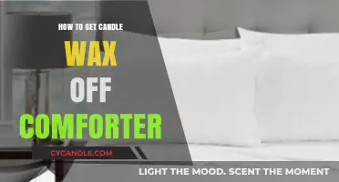 Effective Methods to Remove Candle Wax from Your Comforter Easily