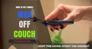 Easy Methods to Remove Candle Wax from Your Couch
