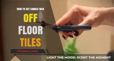 Easy Methods to Remove Candle Wax from Floor Tiles