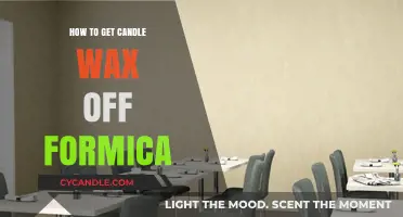 Easy Ways to Remove Candle Wax from Formica Surfaces Safely