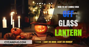 Effortless Ways to Remove Candle Wax from Glass Lanterns