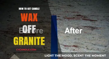 Effective Ways to Remove Candle Wax from Granite Surfaces
