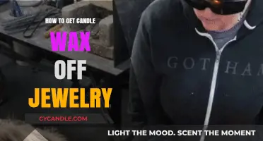Easy Methods to Remove Candle Wax from Your Jewelry Safely