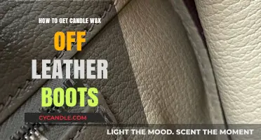 Effective Methods to Remove Candle Wax from Leather Boots Easily