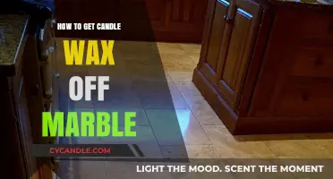 Effective Methods to Remove Candle Wax from Marble Surfaces