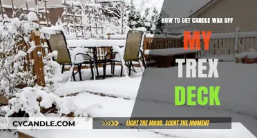Effective Ways to Remove Candle Wax from Your Trex Deck