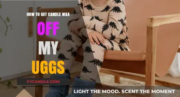 Easy Tips to Remove Candle Wax from Your UGG Boots