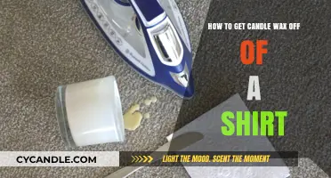 Easy Steps to Remove Candle Wax from Your Shirt
