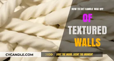 Effective Tips for Removing Candle Wax from Textured Walls Easily