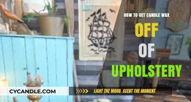 Effective Tips to Remove Candle Wax from Upholstery Easily