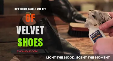 Removing Candle Wax from Velvet Shoes: A Gentle Cleaning Guide