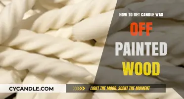 Easy Methods to Remove Candle Wax from Painted Wood Surfaces