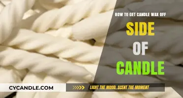 Easy Ways to Remove Candle Wax from Candle Sides