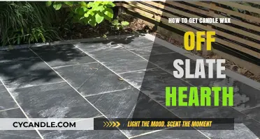 Effective Methods to Remove Candle Wax from Slate Hearth Surfaces