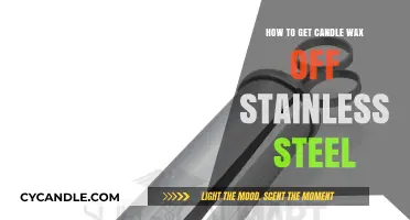 Easy Methods to Remove Candle Wax from Stainless Steel Surfaces