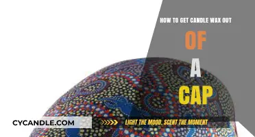 Effective Methods to Remove Candle Wax from Your Cap Easily