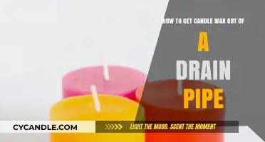 Effective Methods to Remove Candle Wax from Drain Pipes Easily