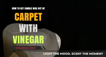 Effective Vinegar Hack: Removing Candle Wax from Carpet Easily
