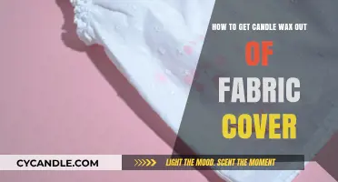 Effective Methods to Remove Candle Wax from Fabric Covers Easily