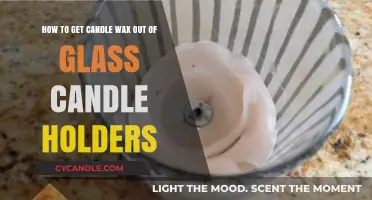 Effortless Ways to Remove Candle Wax from Glass Holders