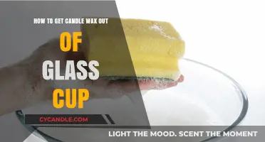 Easy Methods to Remove Candle Wax from Glass Cups