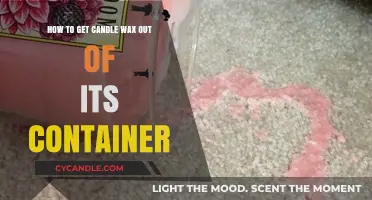 Easy Ways to Remove Candle Wax from Its Container Effortlessly
