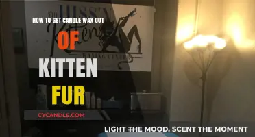 Safely Removing Candle Wax from Your Kitten's Fur: A Quick Guide