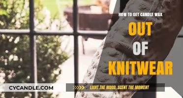 Effective Methods to Remove Candle Wax from Knitwear Easily