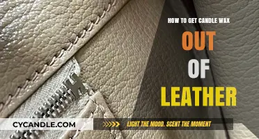 Effective Methods to Remove Candle Wax from Leather Surfaces