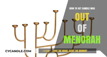 Easy Ways to Remove Candle Wax from Your Menorah Safely